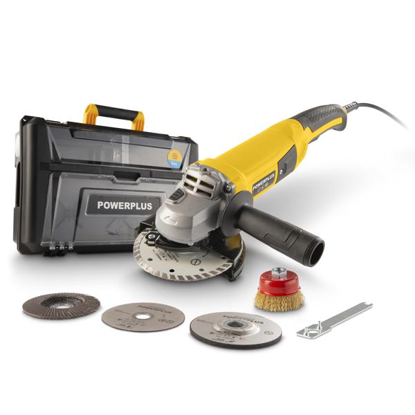 Powerplus POWXBOX015 Sarokcsiszoló Szett - 1200W