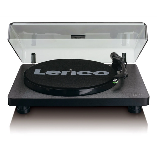 Lenco L-30 BK – Félautomata Lemezjátszó USB Digitalizálással és Beépített Előerősítővel