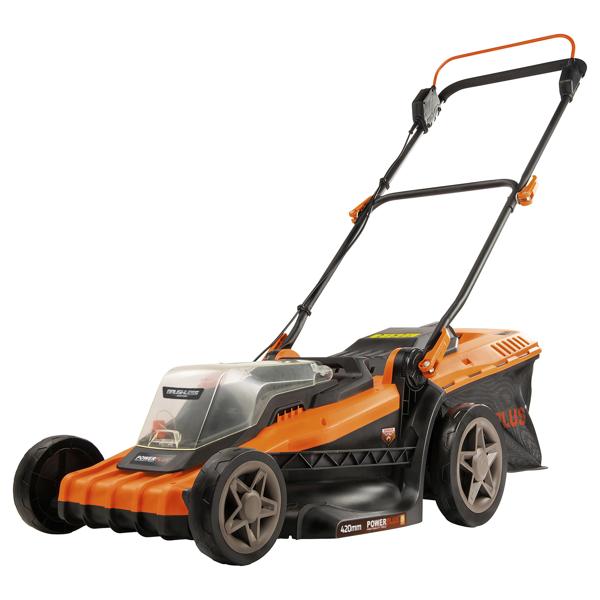 POWDPG75610 Akkus fűnyíró szett akkuval töltővel 40V 420mm