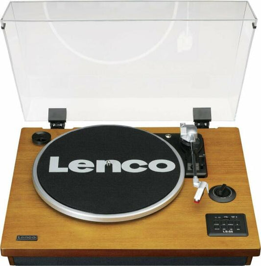 Lenco LS-55WA – Bluetooth® Lemezjátszó Beépített Hangszórókkal és USB MP3 Kódolással