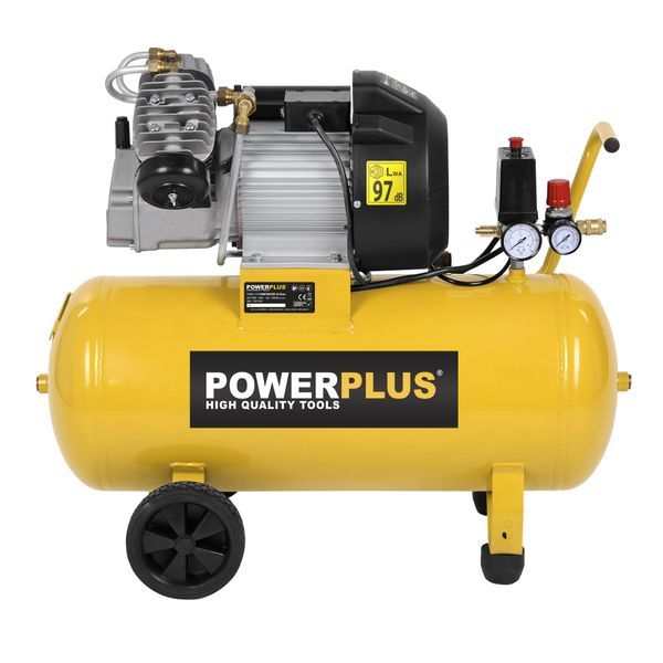Powerplus POWX1770 Olajos Kompresszor – 2200 W, 50 Literes Tartály