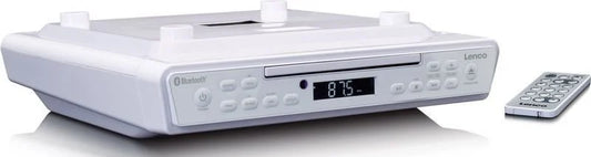 Lenco KCR-150WH – Konyhai Rádió Bluetooth® és CD Lejátszóval