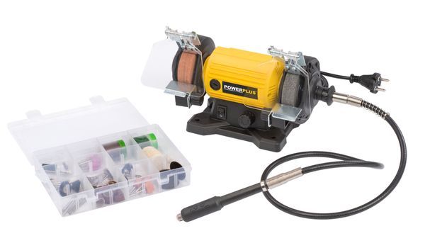 Powerplus POWX1280 Asztali Csiszológép - 120W
