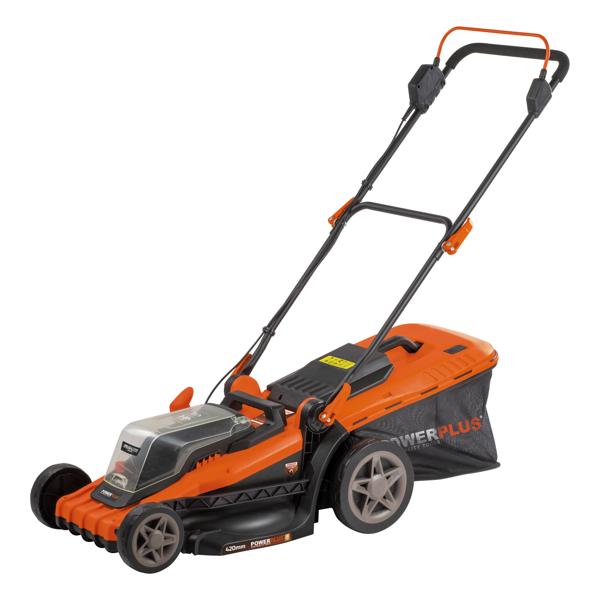 POWDPG75610 Akkus fűnyíró szett akkuval töltővel 40V 420mm
