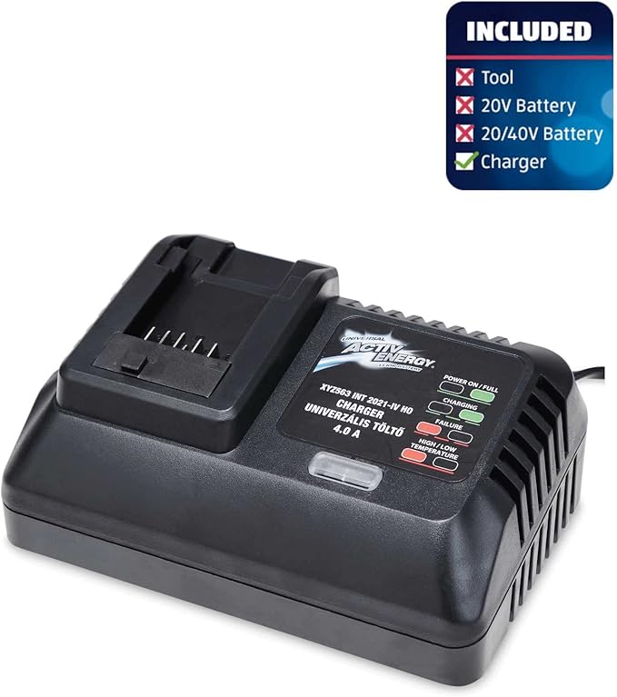 Ferrex Activ Energy Li-Ion Akkutöltő – 20V/40V, Gyors és Hatékony