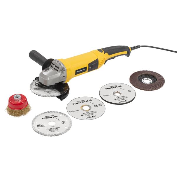 Powerplus POWXBOX015 Sarokcsiszoló Szett - 1200W
