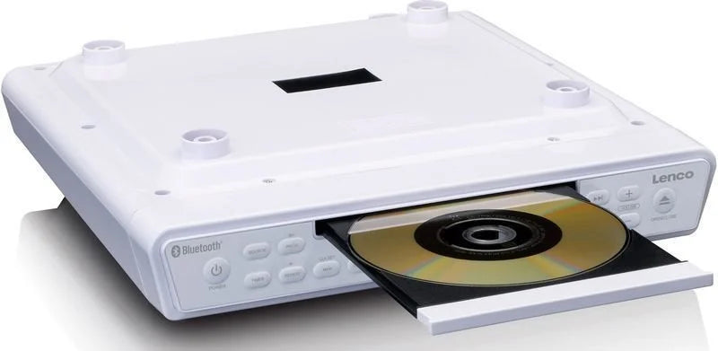 Lenco KCR-150WH – Konyhai Rádió Bluetooth® és CD Lejátszóval