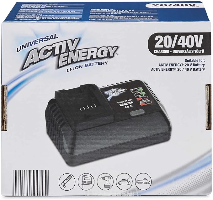 Ferrex Activ Energy Li-Ion Akkutöltő – 20V/40V, Gyors és Hatékony