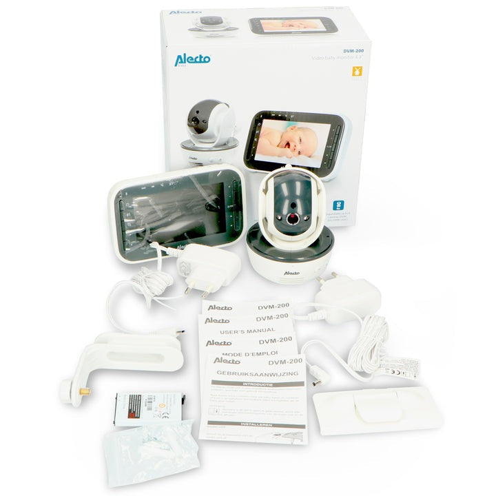 Alecto Baby DVM-200 – Videós Babamonitor 4,3" Kijelzővel