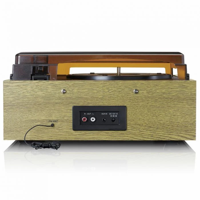 Lenco TT-41OK – Retro Lemezjátszó Beépített Hangszórókkal és Bluetooth® Kapcsolattal
