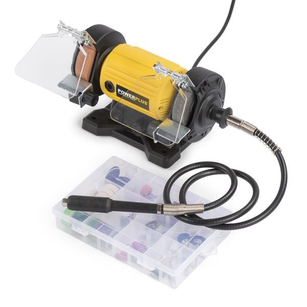 Powerplus POWX1280 Asztali Csiszológép - 120W