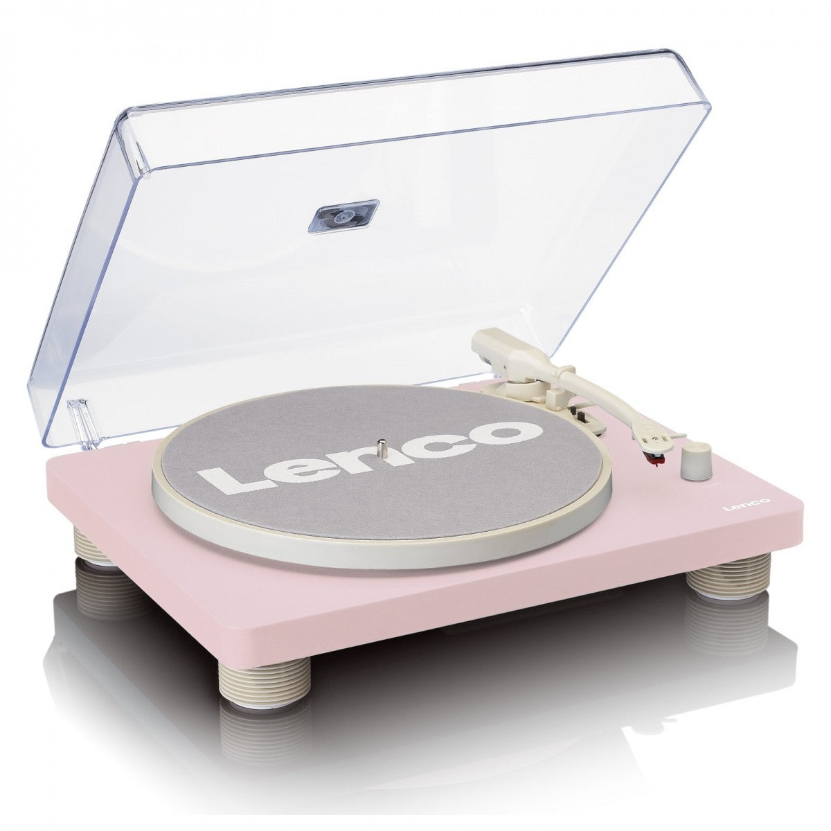 Lenco LS-50PK – Lemezjátszó Beépített Hangszórókkal és USB MP3 Kódolással
