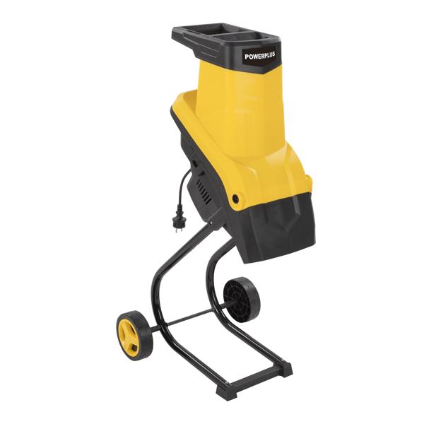 PowerPlus POWEG6420 Elektromos Kerti Gallyaprító – 2500W, 45mm Vágási Kapacitás