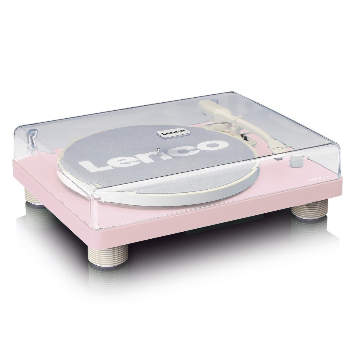 Lenco LS-50PK – Lemezjátszó Beépített Hangszórókkal és USB MP3 Kódolással