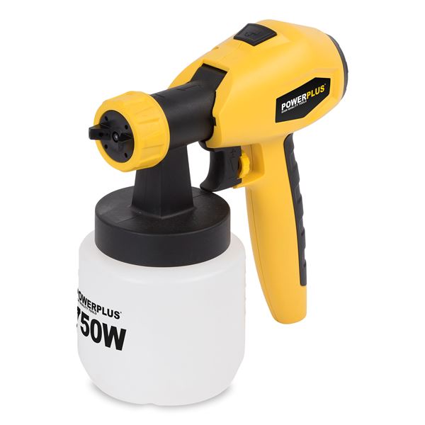 POWX358 Festékszóró pisztoly gurulós tartállyal 750W